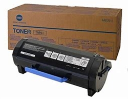 Konica Minolta TNP61 ( AAE2011 ) OEM Toner Cartridge; 25K Pages