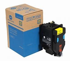 Konica Minolta TNP81Y ( AAJW231 ) OEM Yellow Toner Cartridge