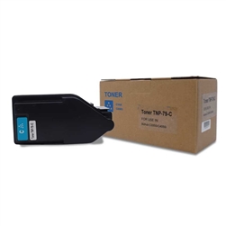 Konica Minolta TNP79C ( AAJW430 ) Compatible Cyan Toner Cartridge