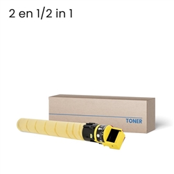 Konica Minolta TN-626Y ( TN626Y ) ( ACV1230 ) Compatible Yellow Toner Cartridge