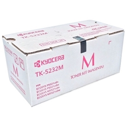Kyocera TK-5232M ( TK5232M ) OEM Magenta High Yield Laser Toner Cartridge