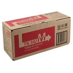 Kyocera TK-542M ( TK542M ) ( 1T02HLBUS0 ) OEM Magenta Laser Toner Cartridge
