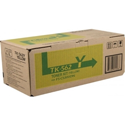 Kyocera TK-562Y ( TK562Y ) ( 1T02HNAUSO ) OEM Yellow Laser Toner Cartridge