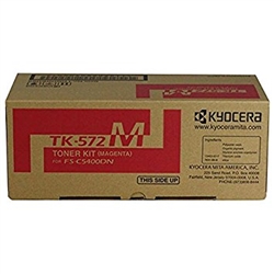 Kyocera TK-572M ( TK572M ) ( 1T02HGBUSO ) OEM Magenta Laser Toner Cartridge