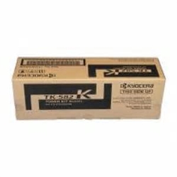 Kyocera TK-582K ( TK582K ) ( 1T02KTOUSO ) OEM Black Laser Toner Cartridge