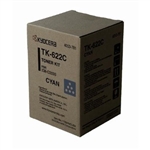 Kyocera TK-622C ( TK622C ) ( 1T05HNCUSO ) OEM Cyan Laser Toner Cartridge