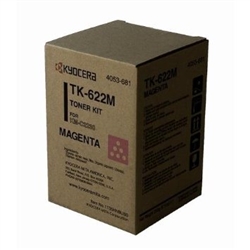 Kyocera TK-622M ( TK622M ) ( 1T05HNBUSO ) OEM Magenta Laser Toner Cartridge