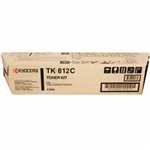 Kyocera TK-812C ( TK812C ) ( 370PC5KM ) OEM Cyan Laser Toner Cartridge