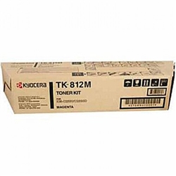 Kyocera TK-812M ( TK812M ) ( 370PC4KM ) OEM Magenta Laser Toner Cartridge