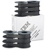 Lexmark 1040990 OEM Black Nylon Printer Ribbon (Pack of 6)