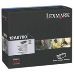 Lexmark 12A6760 OEM Black Laser Toner Cartridge