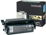 Lexmark 12A6865 OEM "Return Program" Black High Capacity Laser Toner Cartridge