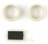 Lexmark 40X7178 OEM 2 Bypass Pick Roll Tires with MPF Wear Strip