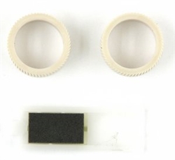 Lexmark 40X7178 OEM 2 Bypass Pick Roll Tires with MPF Wear Strip