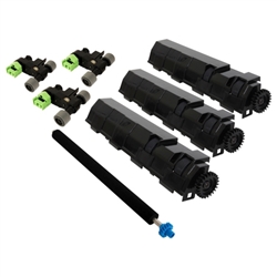 Lexmark 40X7706 OEM Roller Maintenance Kit<p>Kit includes:<br>(3) Pickup Roller [40X7593]<br>(3) Separation Roller [40X7713]<br>(1) Transfer Roller [40X7582]