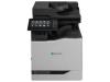 Lexmark CX825DE Laser Multifunction Printer - Color - Plain Paper Print - Floor Standing - Copier/Fax/Printer/Scanner - 55 ppm Mono/55 ppm Color Print - 1200 x 1200 dpi Print - Automatic Duplex Print