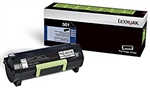 Lexmark 501 ( 50F1000 ) OEM "Return Program" Black Toner Cartridge