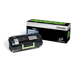 Lexmark 521XA ( 52D1X00 ) OEM "Return Program" Black Extra High Yield Laser Toner Cartridge