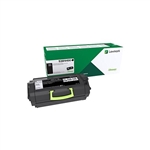 Lexmark 58D1H00 OEM "Return Program" Black High Yield Laser Toner Cartridge