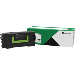 Lexmark 58D1U07 OEM "Return Program" Black Ultra High Yield Laser Toner Cartridge for Duplex Applications