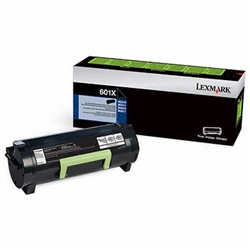 Lexmark 601X ( 60F1X00 ) OEM "Return Program" Black Extra High Yield Laser Toner Cartridge