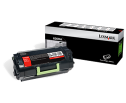 Lexmark 620HA ( 62D0HA0 ) OEM Black High Yield Laser Toner Cartridge