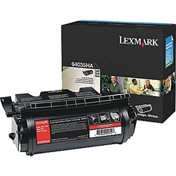Lexmark 64035HA OEM Black High Capacity Laser Toner Cartridge