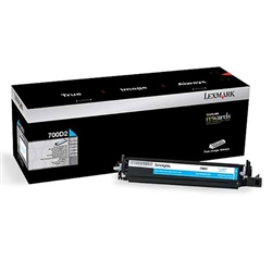 Lexmark 700D2 ( 70C0D20 ) OEM Cyan Developer Unit