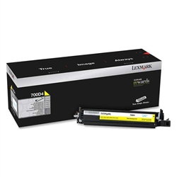 Lexmark 700D4 ( 70C0D40 ) OEM Yellow Developer Unit