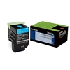 Lexmark 701C ( 70C10C0 ) OEM "Return Program" Cyan Laser Toner Cartridge