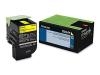 Lexmark 701HY ( 70C1HY0 ) OEM "Return Program" Yellow High Yield Laser Toner Cartridge