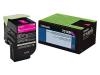 Lexmark 701XM ( 70C1XM0 ) OEM "Return  Program" Magenta Extra High Yield Laser Toner Cartridge