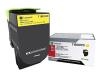 Lexmark 71B0040 OEM Yellow Laser Toner Cartridge