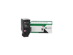 Lexmark 71C10M0 OEM "Return Program" Magenta Toner Cartridge.  This Return Program / "Return Program" Laser toner cartridge is sold at a discount price and when empty, it is to be returned to Lexmark for remanufacturing or recycling.