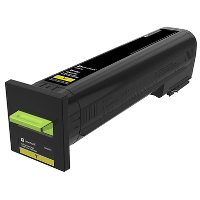 Lexmark 72K0X40 OEM Yellow High Yield Laser Toner Cartridge