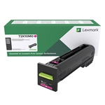 Lexmark 72K10M0 OEM "Return Program" Magenta Toner Cartridge