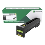 Lexmark 72K10Y0 OEM "Return Program" Yellow Toner Cartridge
