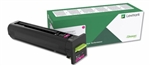 Lexmark 72K1XM0 OEM "Return Program" Magenta High Yield Laser Toner Cartridge