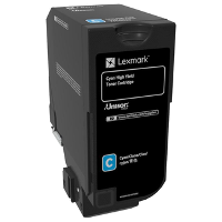 Lexmark 74C0H20 OEM Cyan Extra High Yield Laser Toner Cartridge