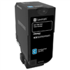 Lexmark 74C10C0 OEM "Return Program" Cyan Toner Cartridge