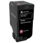 Lexmark 74C1SM0 OEM "Return Program" Magenta High Yield Laser Toner Cartridge