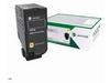 Lexmark 74C4HY0 OEM "Return Program" Yellow Toner Cartridge; 12,000 Pages