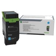 Lexmark 75M0X20 OEM Cyan Toner Cartridge; 11,700 Pgs