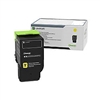 Lexmark 78C0U40 OEM Yellow Ultra High Yield Laser Toner Cartridge