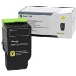 Lexmark 78C0X40 OEM Yellow Extra High Yield Laser Toner Cartridge