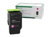 Lexmark 78C1UM0 OEM "Return Program" Magenta Ultra High Yield Laser Toner Cartridge