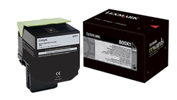 Lexmark 800X1 ( 80C0X10 ) OEM Black Extra High Yield Laser Toner Cartridge