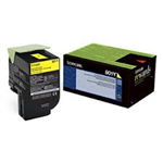 Lexmark 801Y ( 80C10Y0 ) OEM "Return Program" Yellow Toner Cartridge