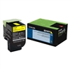 Lexmark 801HY ( 80C1HY0 ) OEM "Return Program" Yellow High Yield Toner Cartridge