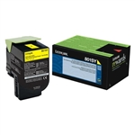 Lexmark 801SY ( 80C1SY0 ) OEM "Return Program" Yellow Laser Toner Cartridge